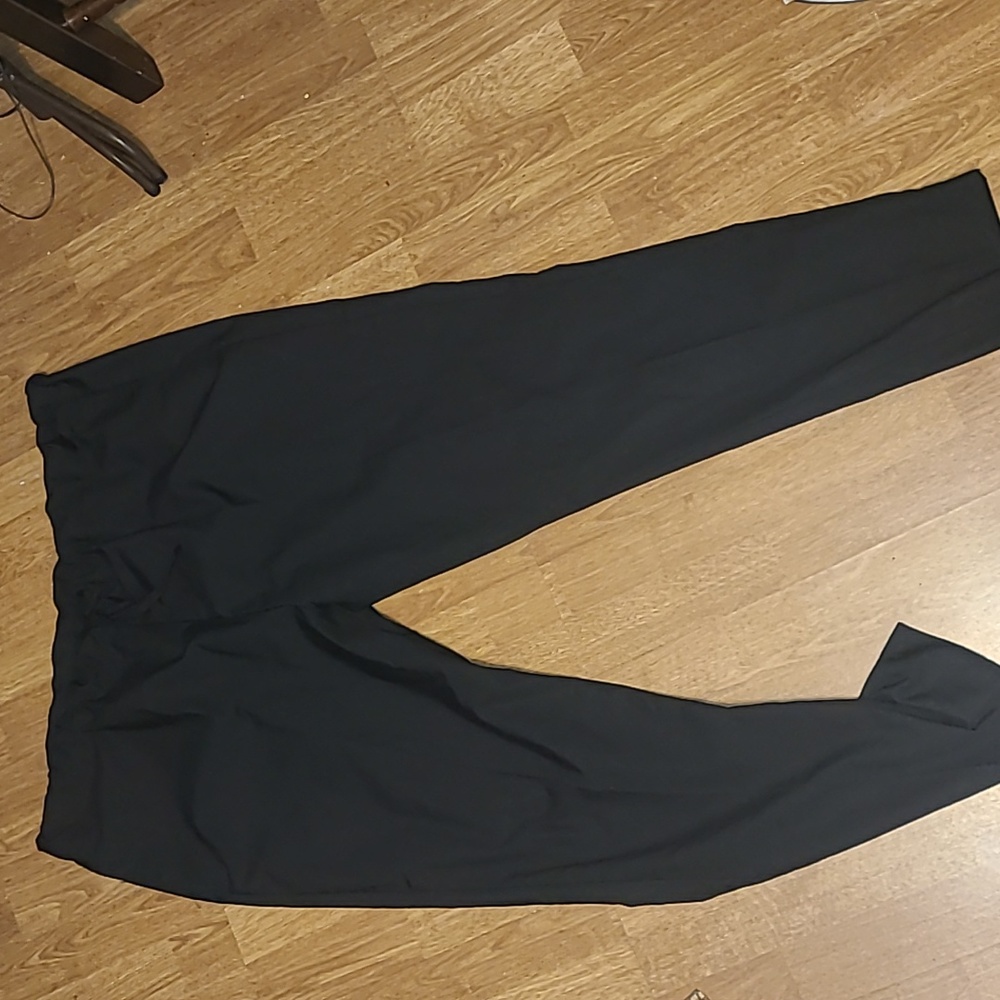 black scrub pants plus size